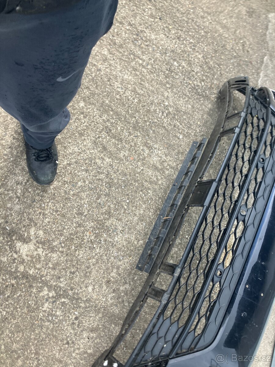 Predni naraznik vw tiguan 15-20 cerny ostrik - 7