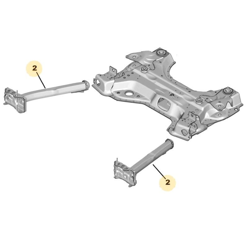 levá špička spod. nosníku Berlingo, Partner,Combo 9830019380 - 7
