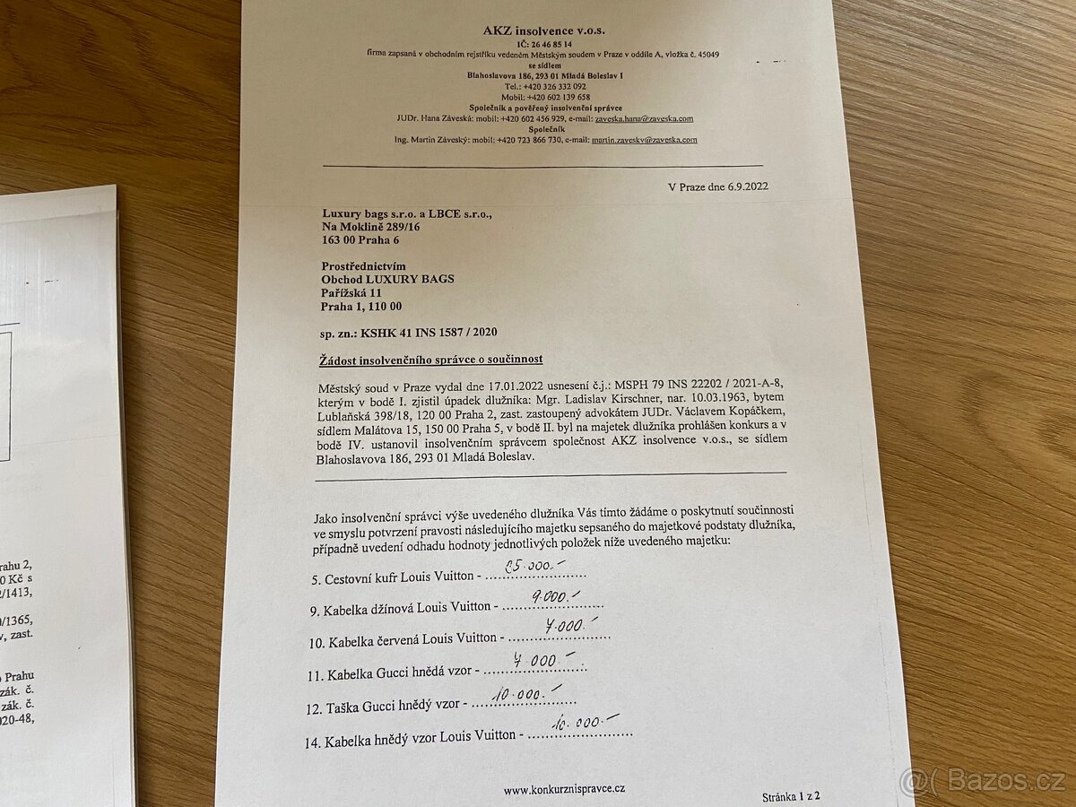 Louis Vuitton - Kabelka Bloomsbury - 7