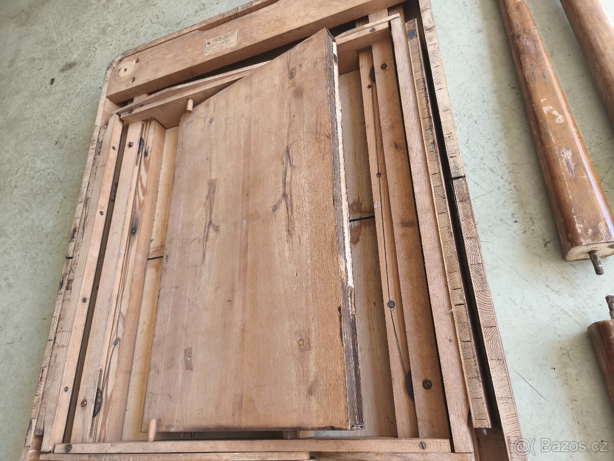 Stůl rozkládací ořech 1954 - 7