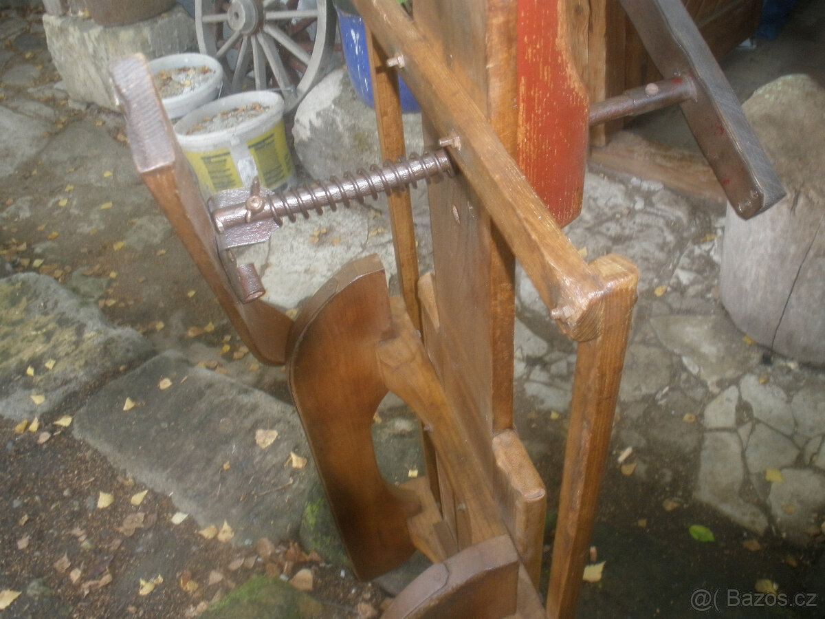 Stará hračka-skibob,saně - 7