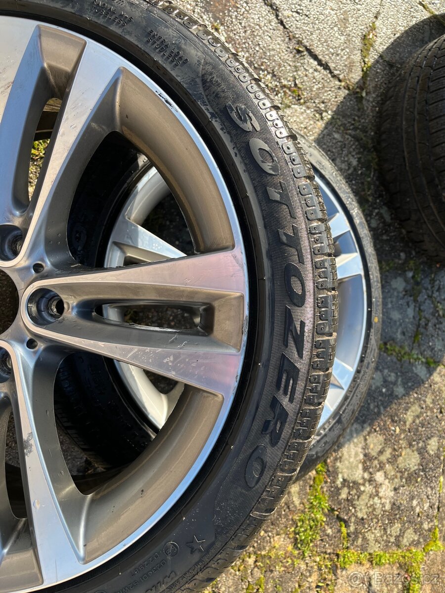 ZIMNÍ PNEU 225/45 R18 rf + ORIGINÁL DISKY BMW F30 - 7