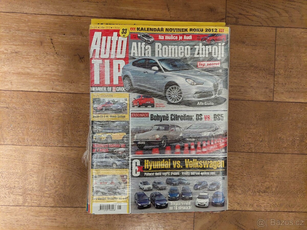 Motoristické časopisy AUTO TIP - přes 400 kusů - 7