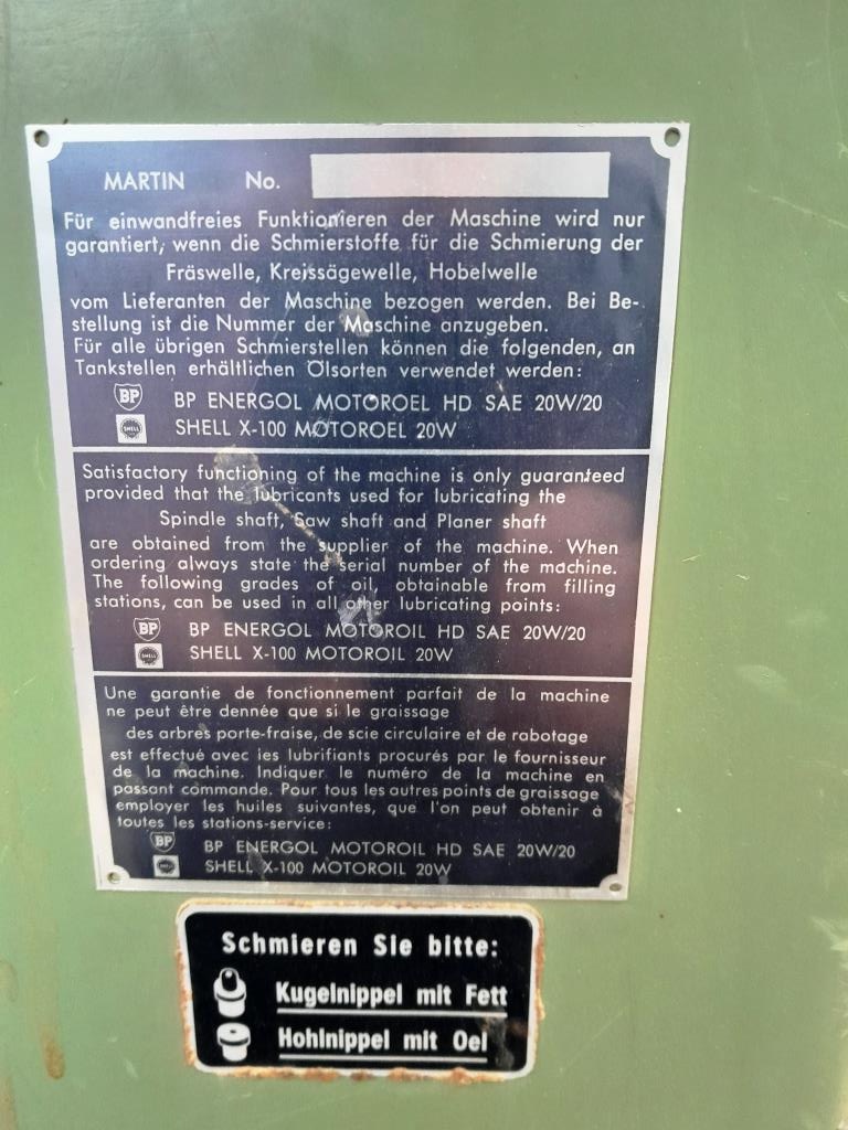 Spodní frézka Martin T21 - 7