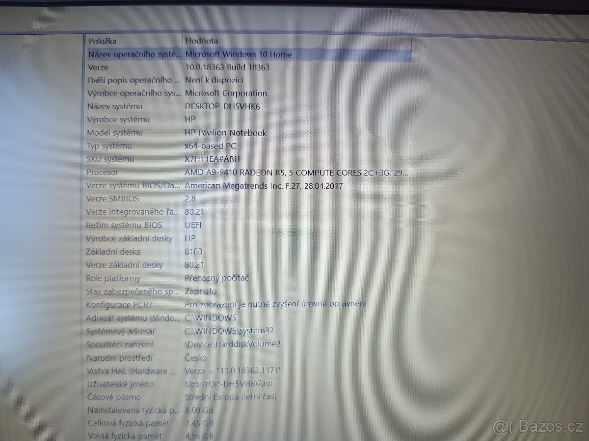 TOP STAV - HP Pavilion 15 - aw065sa X7H11EA#ABU - 7