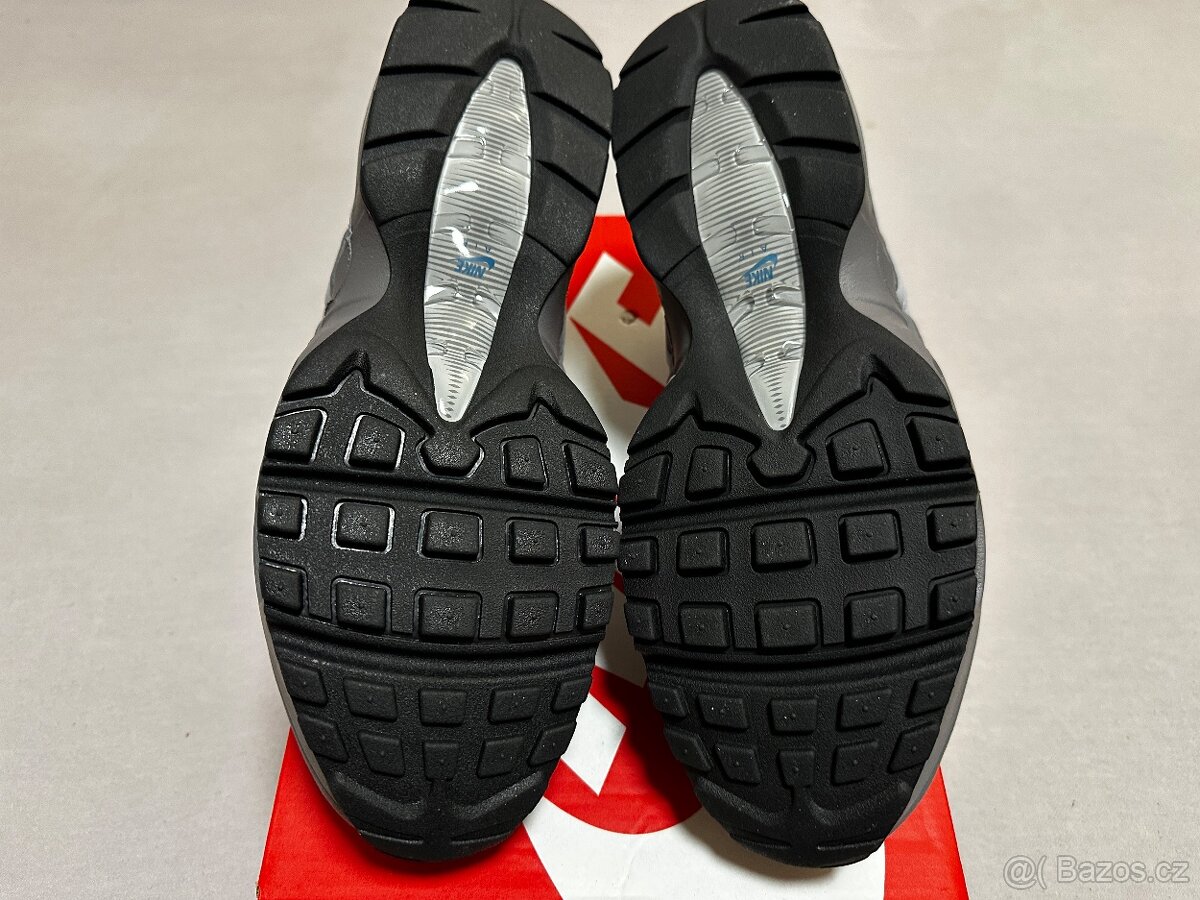 Nike Air Max 95 Big Bubble Smokey Grey/Green Abbys 46 - NOVÉ - 7