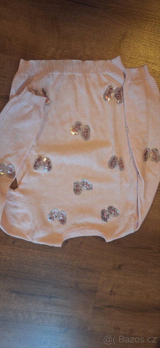 Dívčí vánoční mikina,svetříky - 7