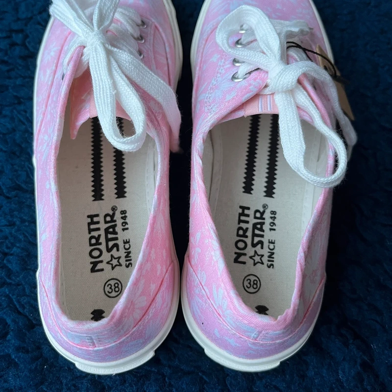 Úplně nové plátěné tenisky North Star vel. 38 s visačkou - 7
