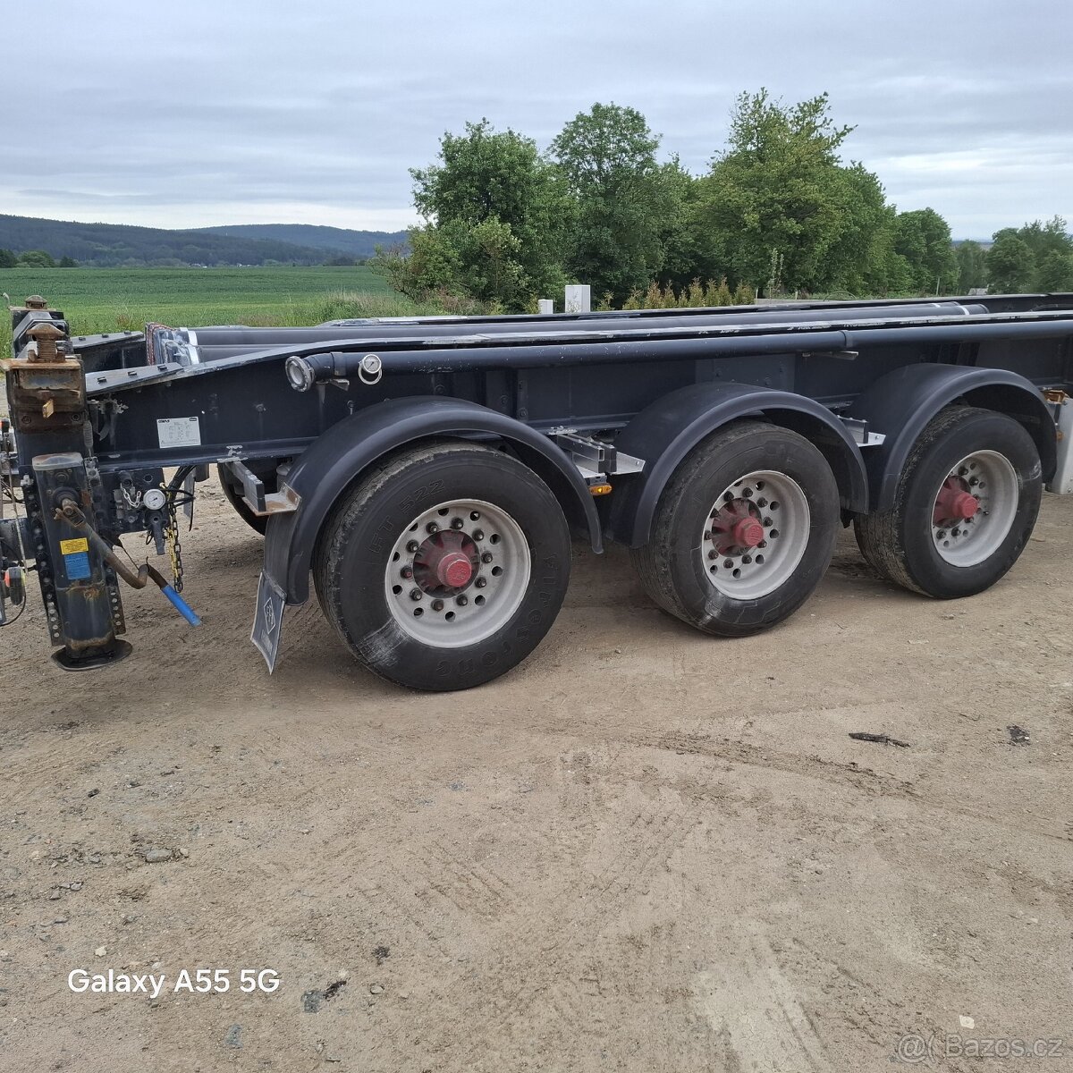 Kontejnerový návěs sklápěč FELDBINDER 30' r.v.2006 Aluminiu - 7