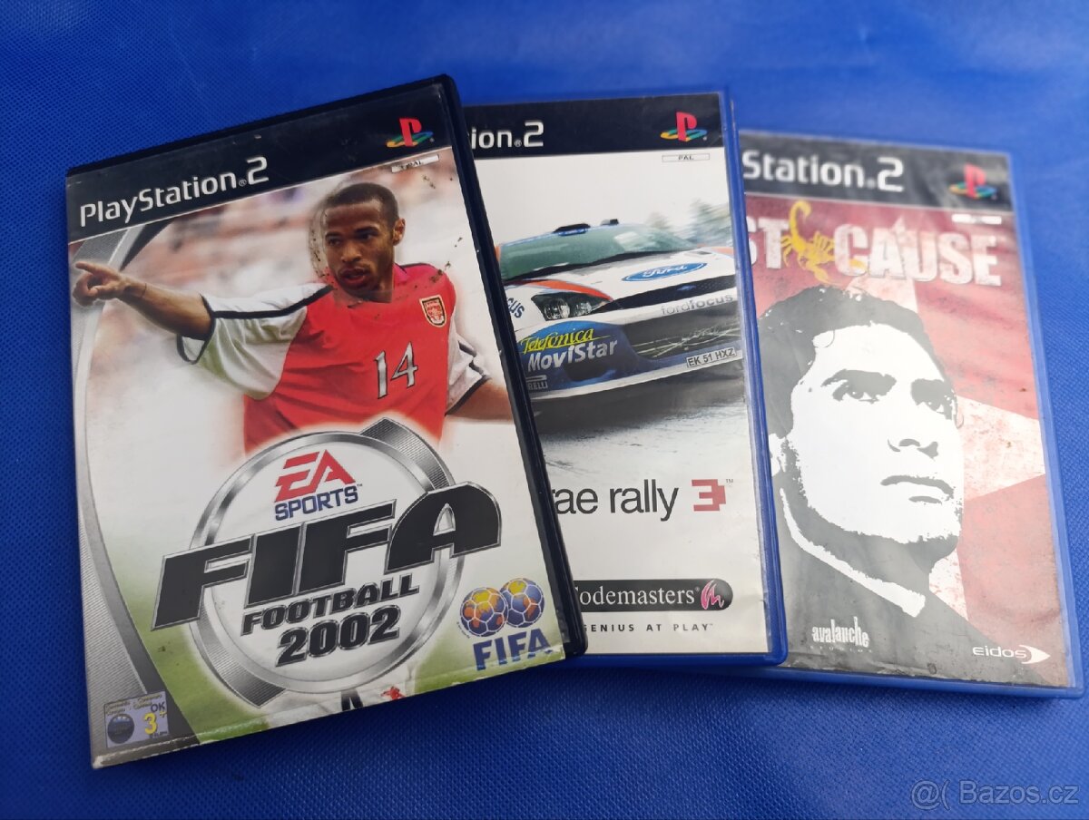 PS2 PlayStation 2 Slim + Hry - 7