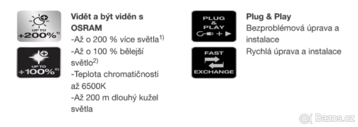 OSRAM LED světlomety VW Golf 7 před fl
Dynamický blinkr - 7