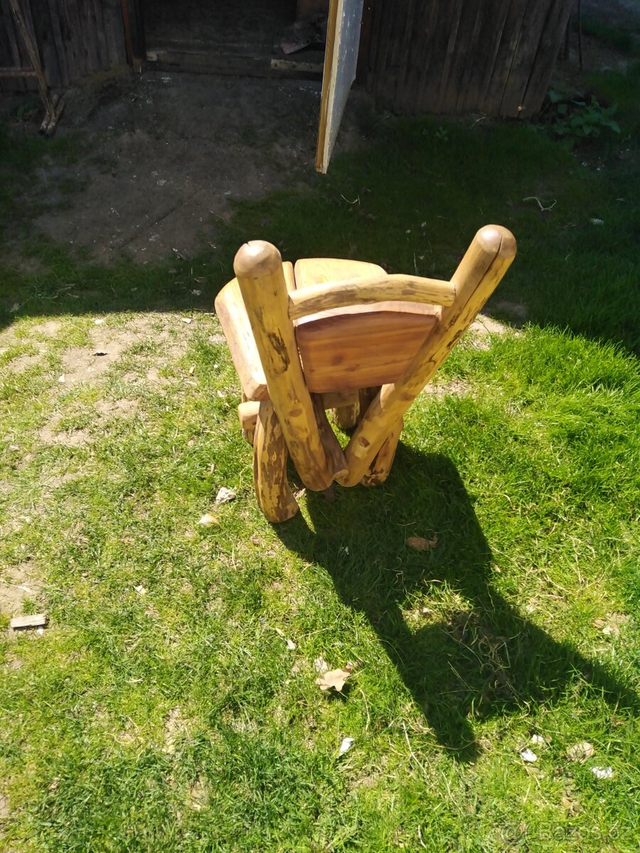 Rustikální dubový stůl - 7