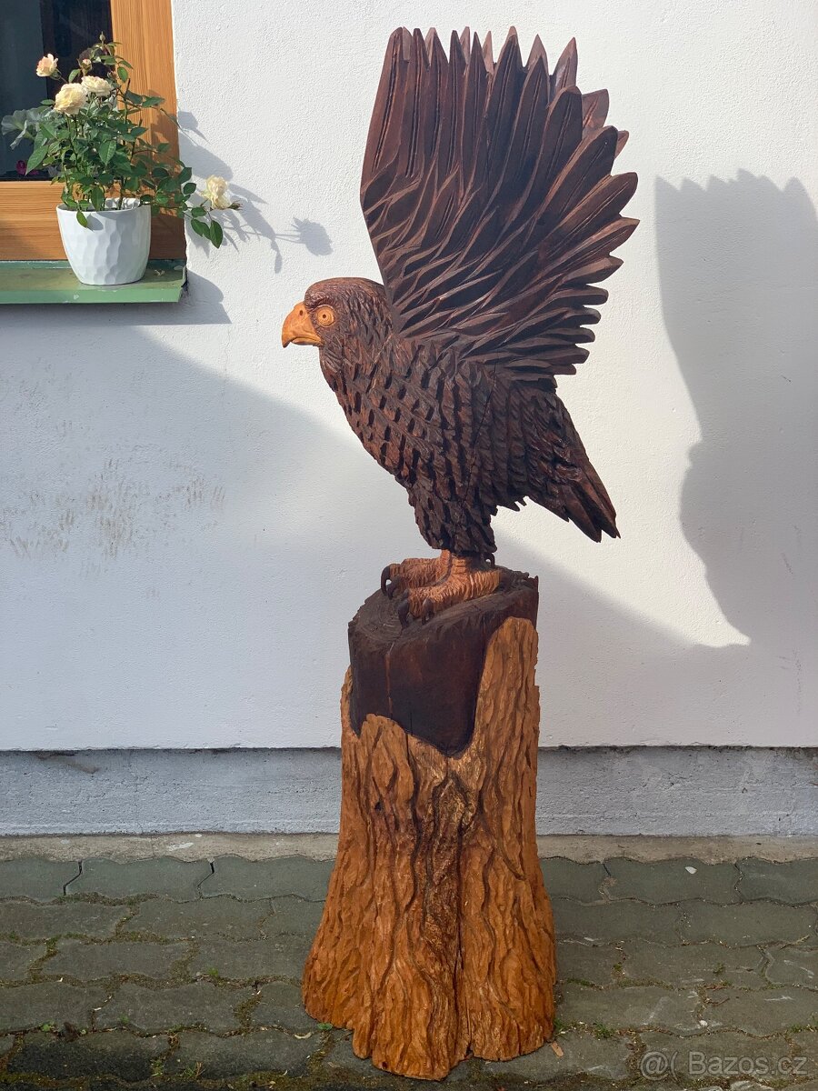 Dřevěná socha - 7