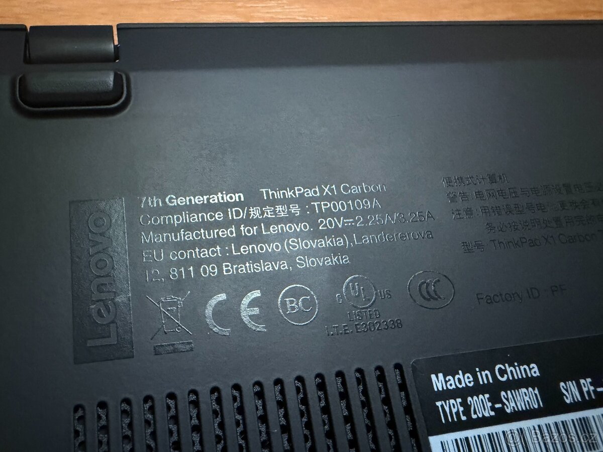 Lenovo ThinkPad X1 Carbon (7. generace) Touch - 7