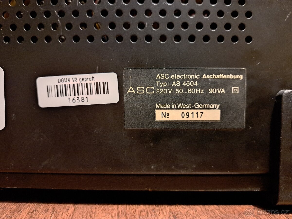 Kotoučový magnetofon ASC AS 4504 Doporučuji - 7