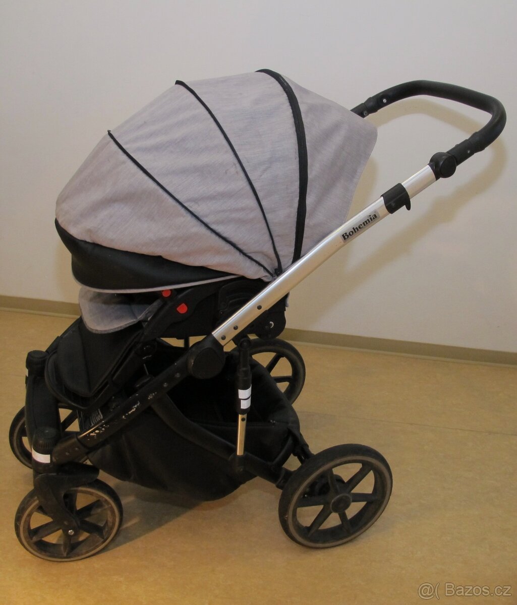 Kočárek Bohemia trojdílný (2 in 1) - cena dohodou - 7