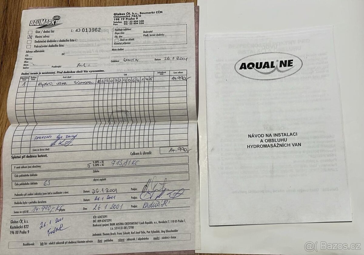 Nikdy nepoužitá rohová hydromasážní vana - 7