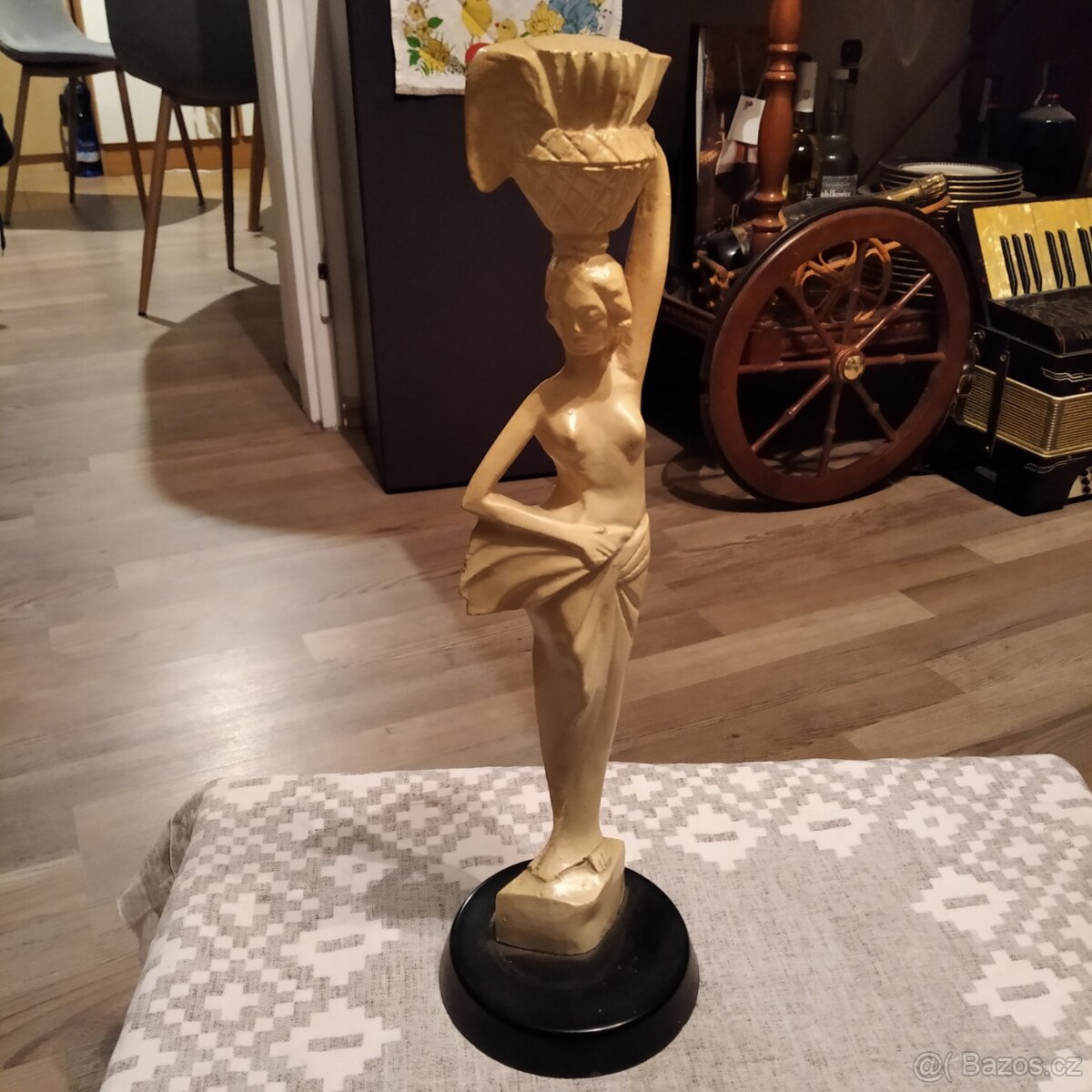 stare africke egyptske masky sosky po cestovateli sberateli - 7