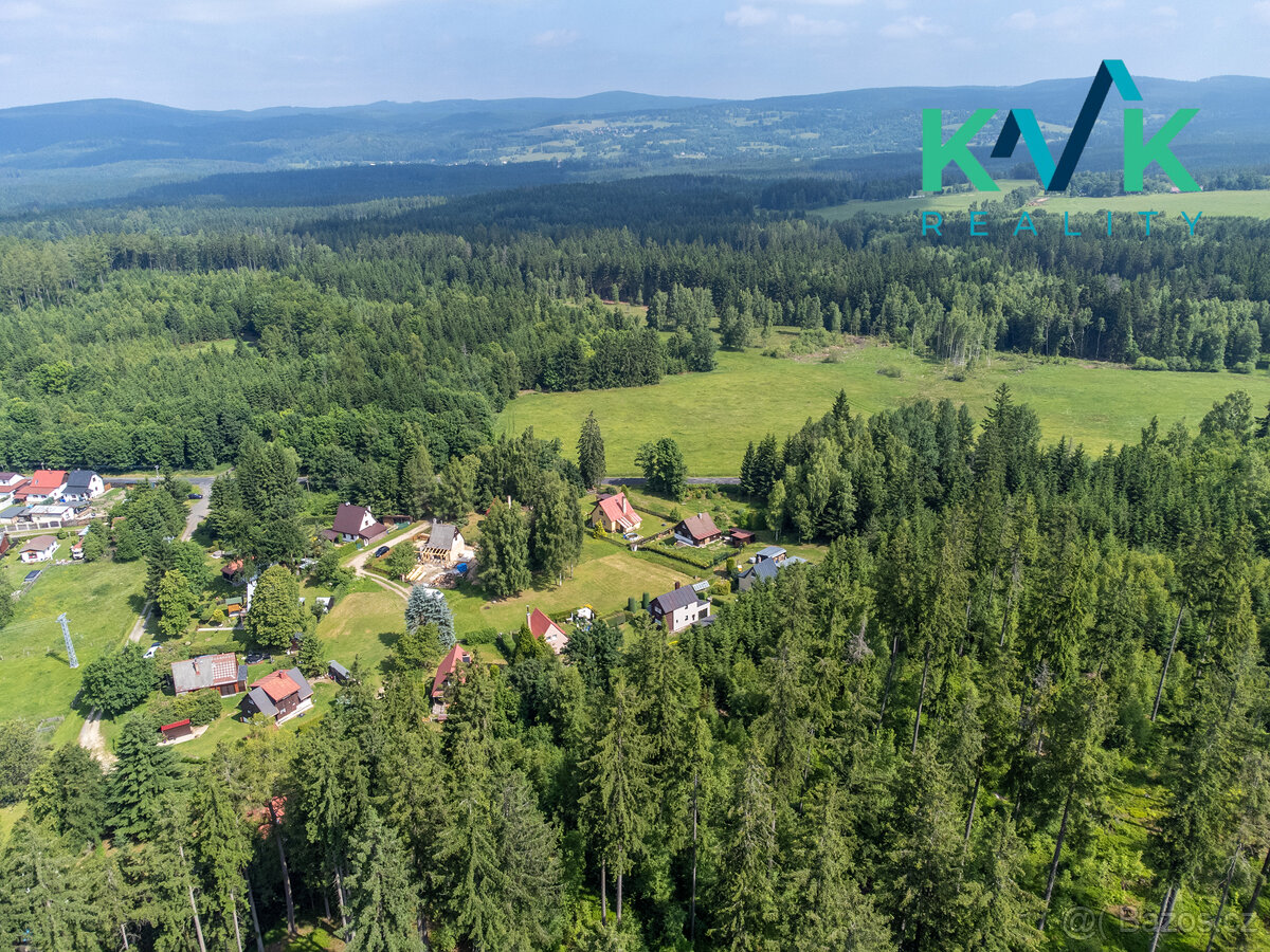 Prodej zděné chaty 3+1 se zahradou, pozemek 400 m², Jindřic - 7