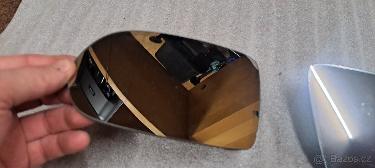 Stmívací sklíčko zrcatka audi a8 4h d4 zrcatko - 7