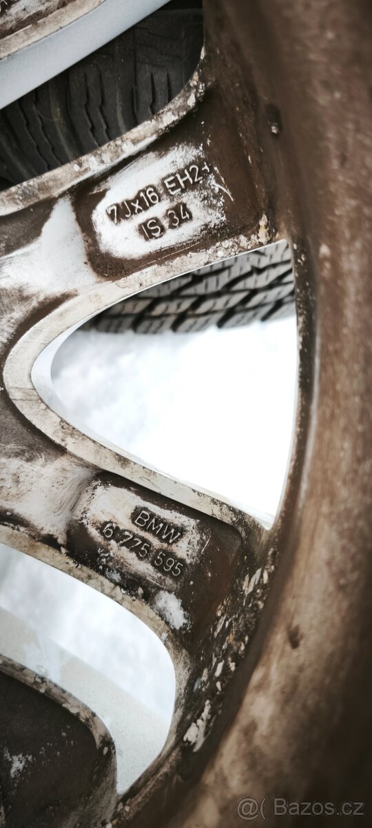 BMW disky + zimní pneu 205/55/16 - 7