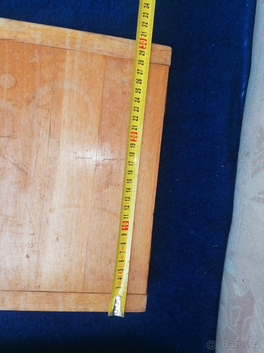 Dřevěná krabíčka na ukládání zkumavek. - 7