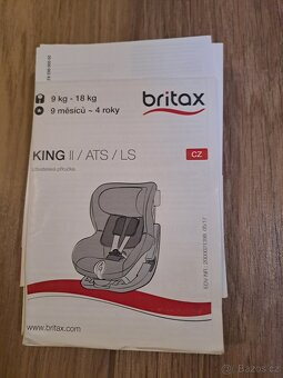 Autosedačka Britax Römer King II je určena dětem od 9 do 18 - 7