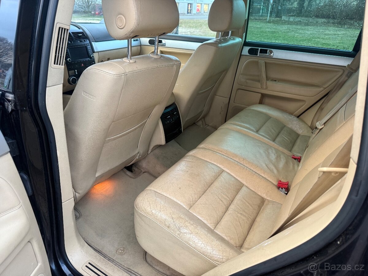 VW Touareg 2,5TDi 128kW, 4x4, tažné 3,5t - 7