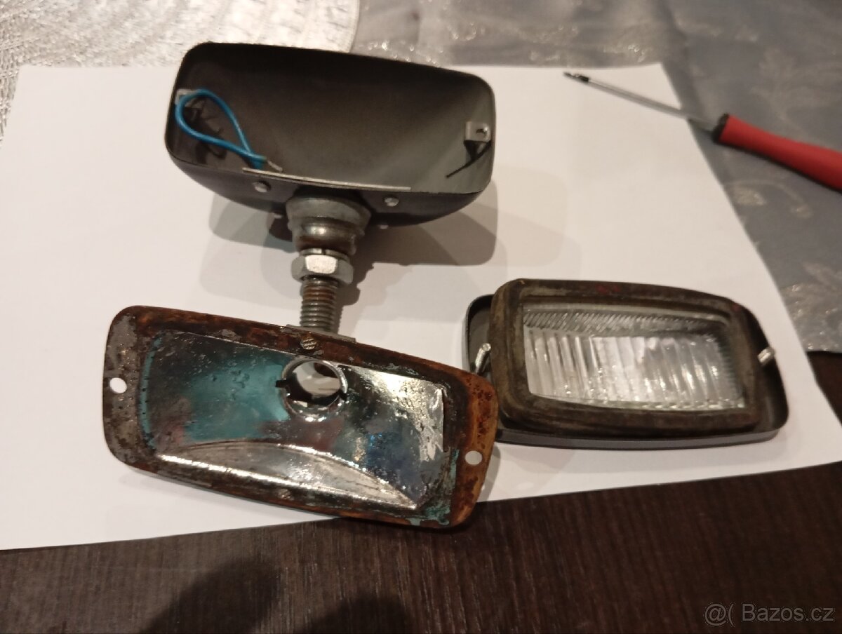 Couvací světlo mlhovka Pal škoda Tatra Praga Zetor - 7