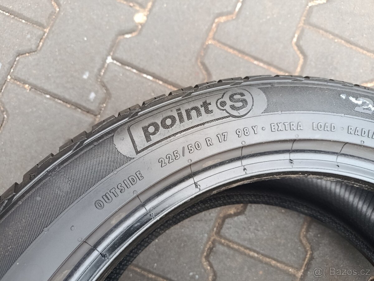 225/50/17 letní pneu point S - 7