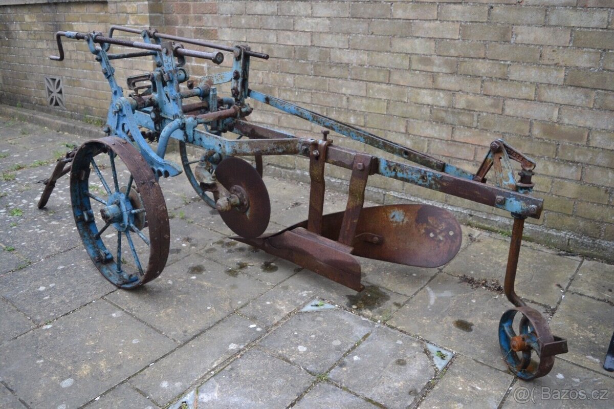 pluh Ransome za traktor NO hydraulik Anglie TS42A MG crawler - 7