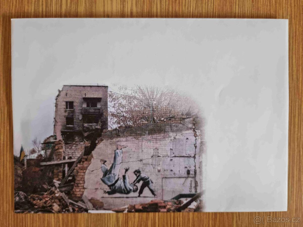 Ukrajina -jedinečná kolekce Banksy - ПТН ПНХ (FCK PTN) - 7