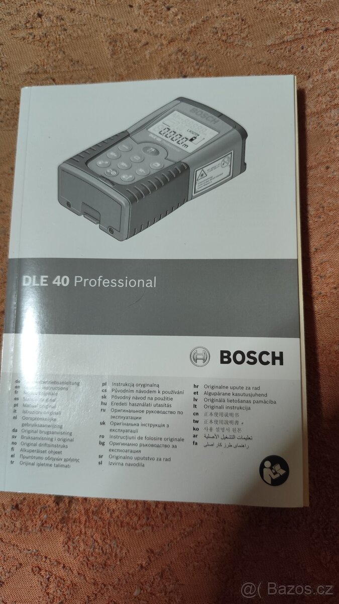 Laserový měřič vzdáleností DLE 40 - 7