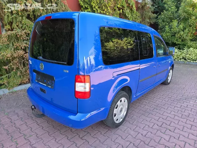 Caddy Maxi 1.9TDI 77kW,7míst,webasto,taž,bez koroze,serviska - 7