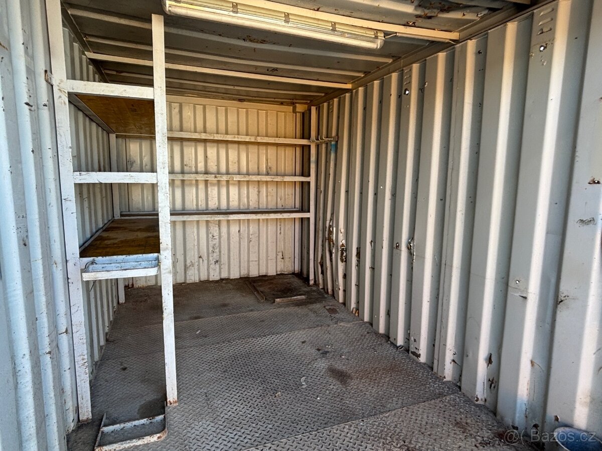 Skladový kontejner Condecta / 4.57m délky / regály - 7