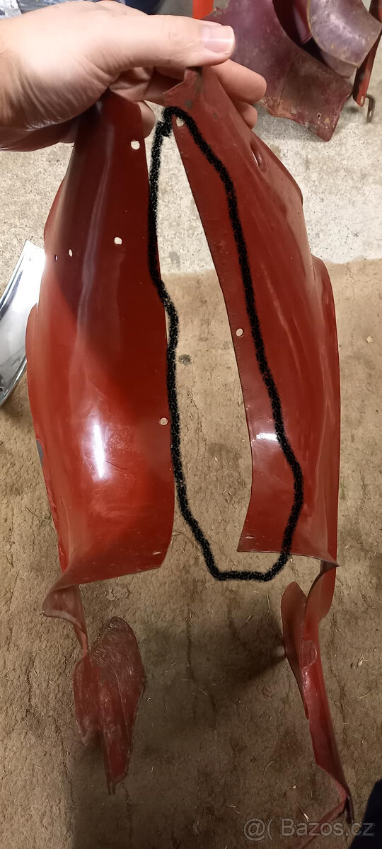 podsedlové plechy JAWA 350/354 otevřené sání - 7