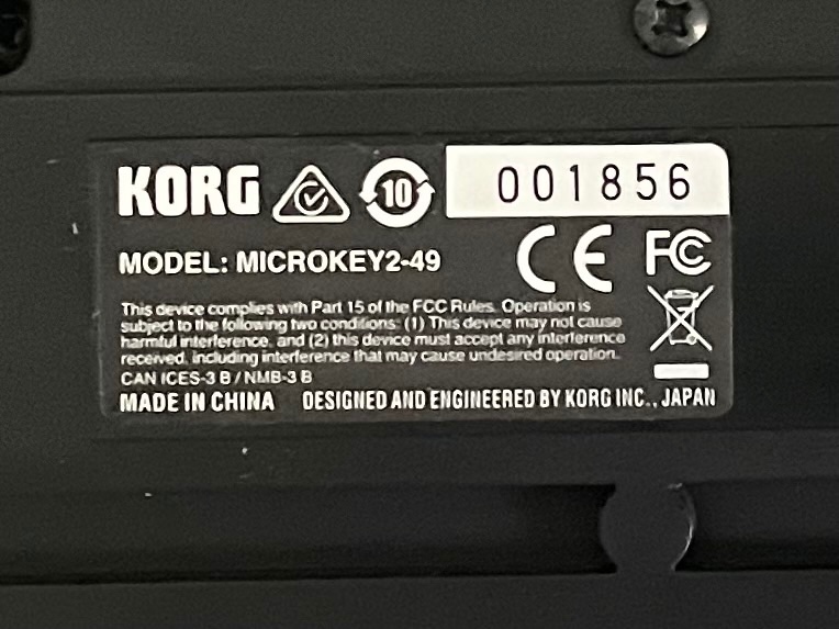 Korg microKEY2 49 - 7