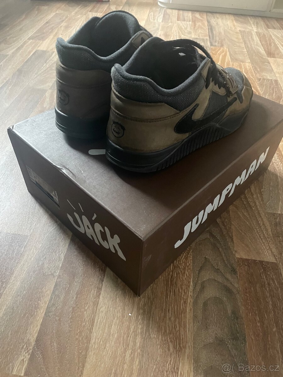 Travis scott jumpman jack hnědé - 44 - 7