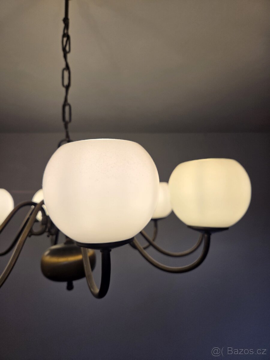 Starožitný lustr - 10ramen - 7
