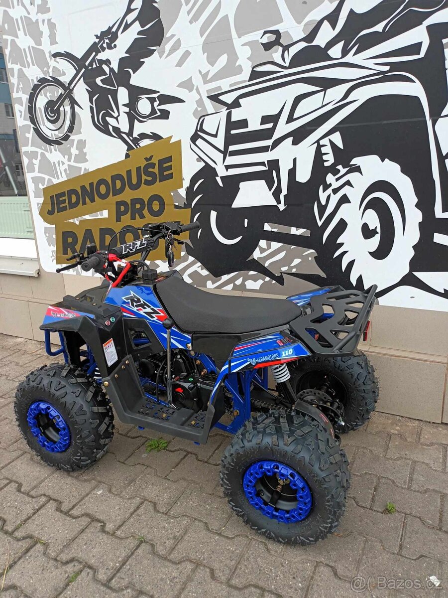 Dětská čtyřkolka Apollo Commander 125cc modrá - 7