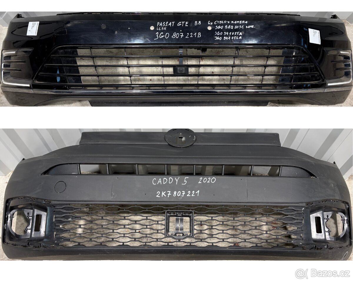 Výprodej - přední nárazník na VW, Seat, Audi - 7