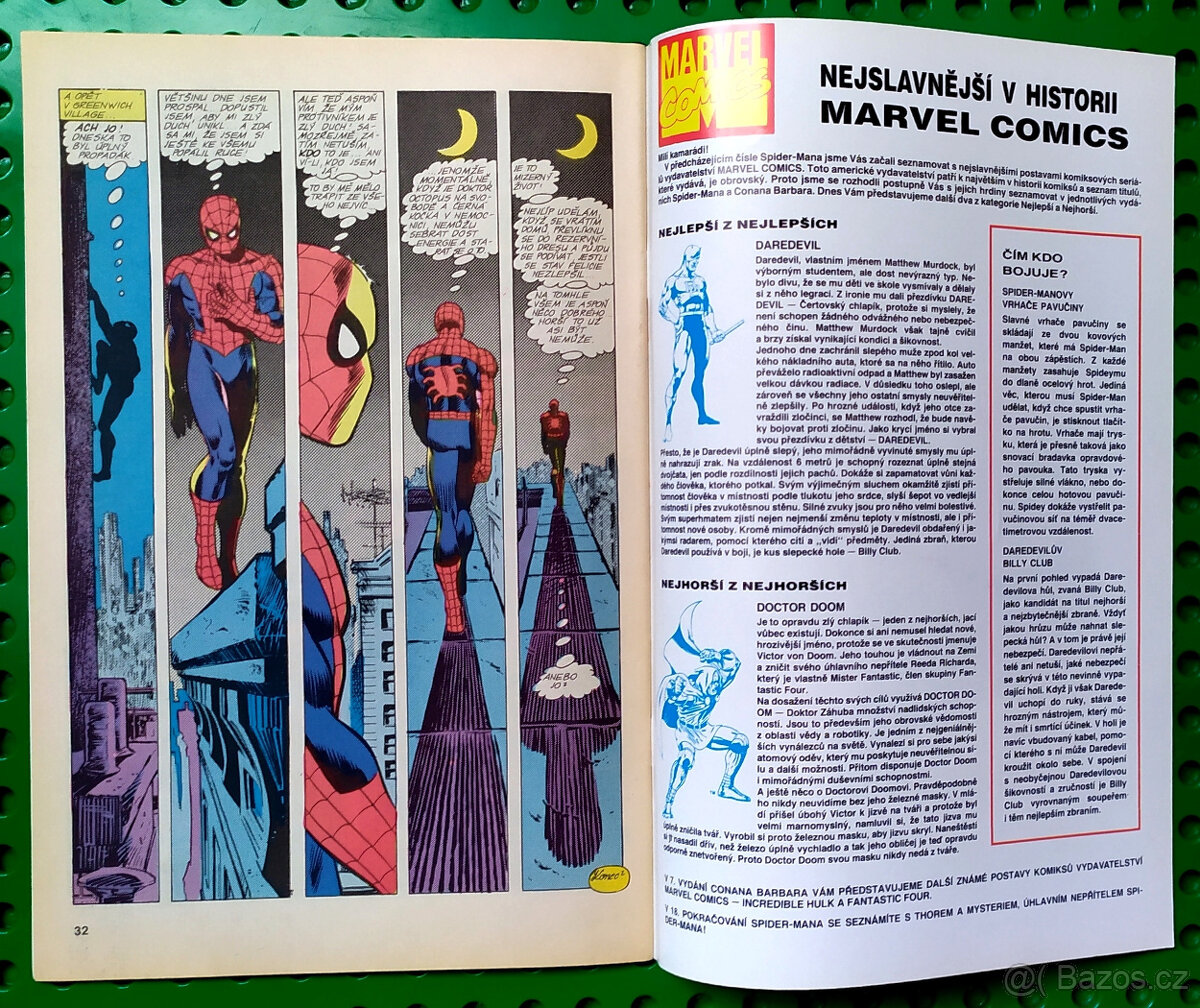 Komiks SPIDERMAN č. 17/1992 Semic PĚKNÝ STAV - 7