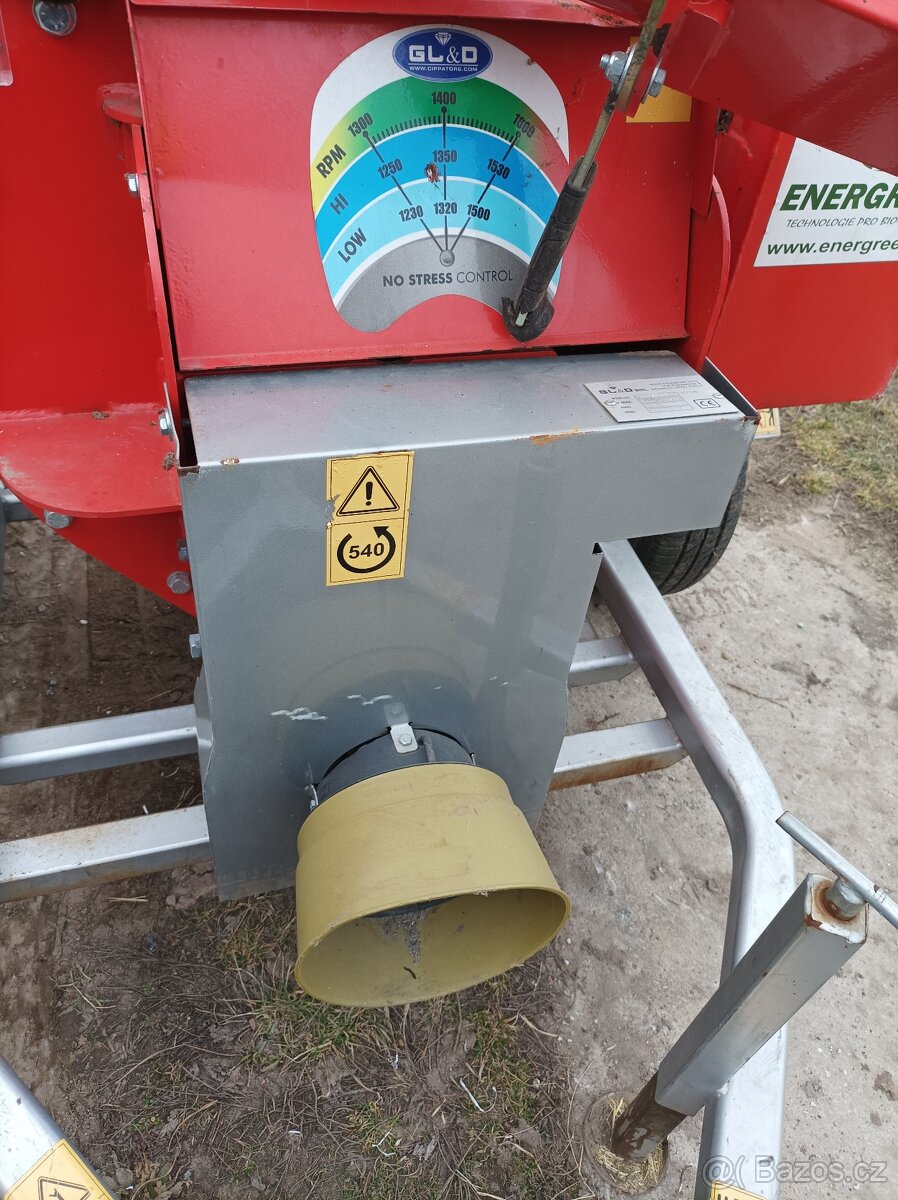 Štěpkovač Galaxi CT 155 DT - 7