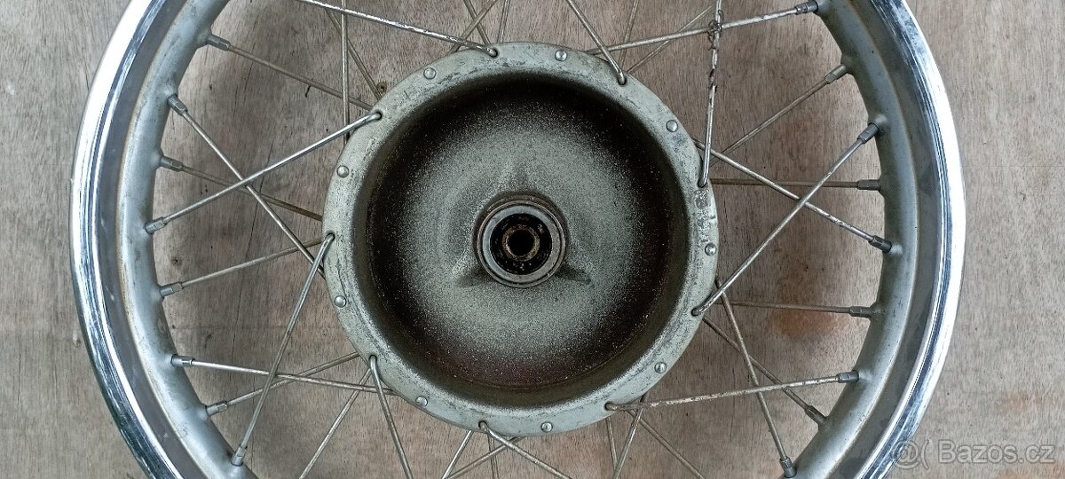 Přední kolo Jawa půlbuben - 7