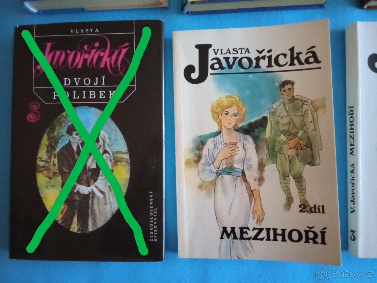 Mix knih pro ženy 4 - 7