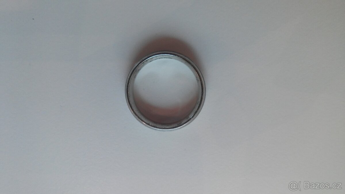 Prsten, dva prsteny z chirurgické oceli, vel. 58 - 7