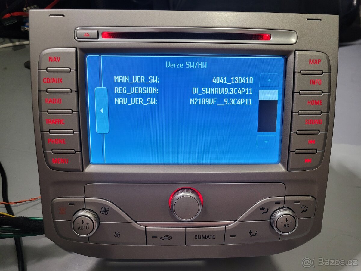 Autorádio Ford MCA 7" Blaupunkt Travelpilot - 7