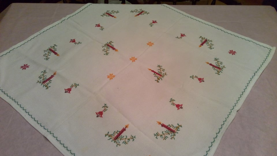 vánoční ubrusy - menšie - 7