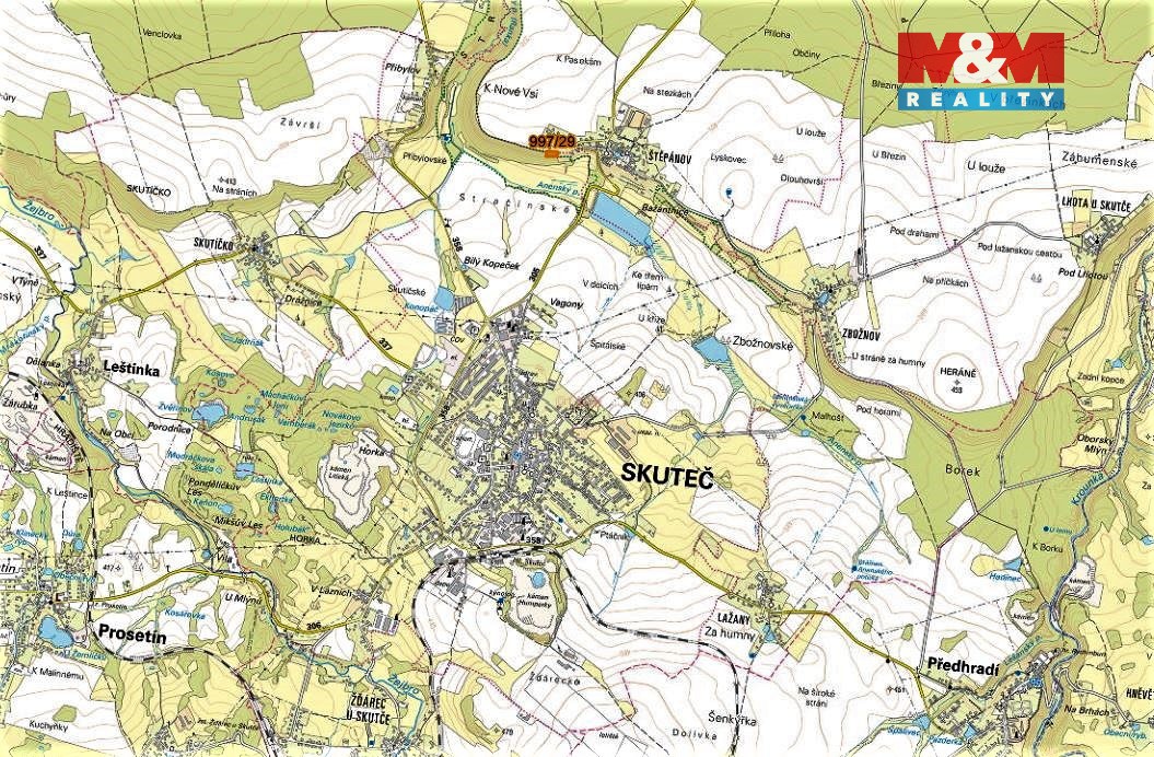 Prodej louky, 1888 m², Skuteč - 7