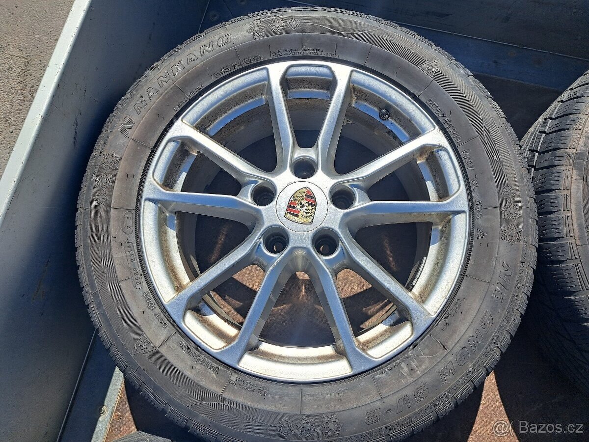 Originání alu kola 18" Zimní pneu-Porsche Cayenne - 7